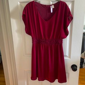 Maroon dress